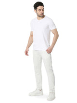 Underjeans T-Shirt Solid White Regular Fit