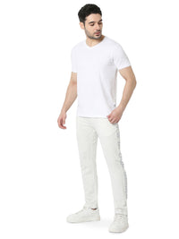 Underjeans T-Shirt Solid White Regular Fit
