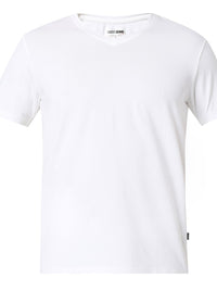 Underjeans T-Shirt Solid White Regular Fit
