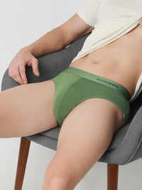 Underjeans Mid-Rise Print Ultrasoft Brief