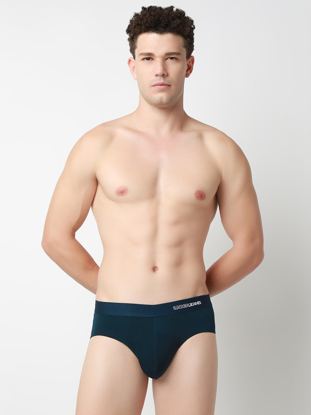 Underjeans Mid-Rise Solid Ultrasoft Brief