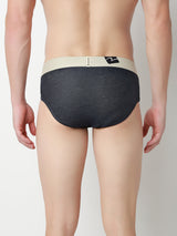 Underjeans Mid-Rise Solid Ultrasoft Brief