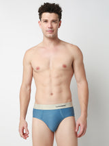 Underjeans Mid-Rise Solid Ultrasoft Brief
