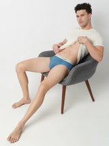 Underjeans Mid-Rise Solid Ultrasoft Brief