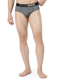 Underjeans Dark Blue Regular Fit Brief