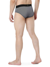 Underjeans Dark Blue Regular Fit Brief