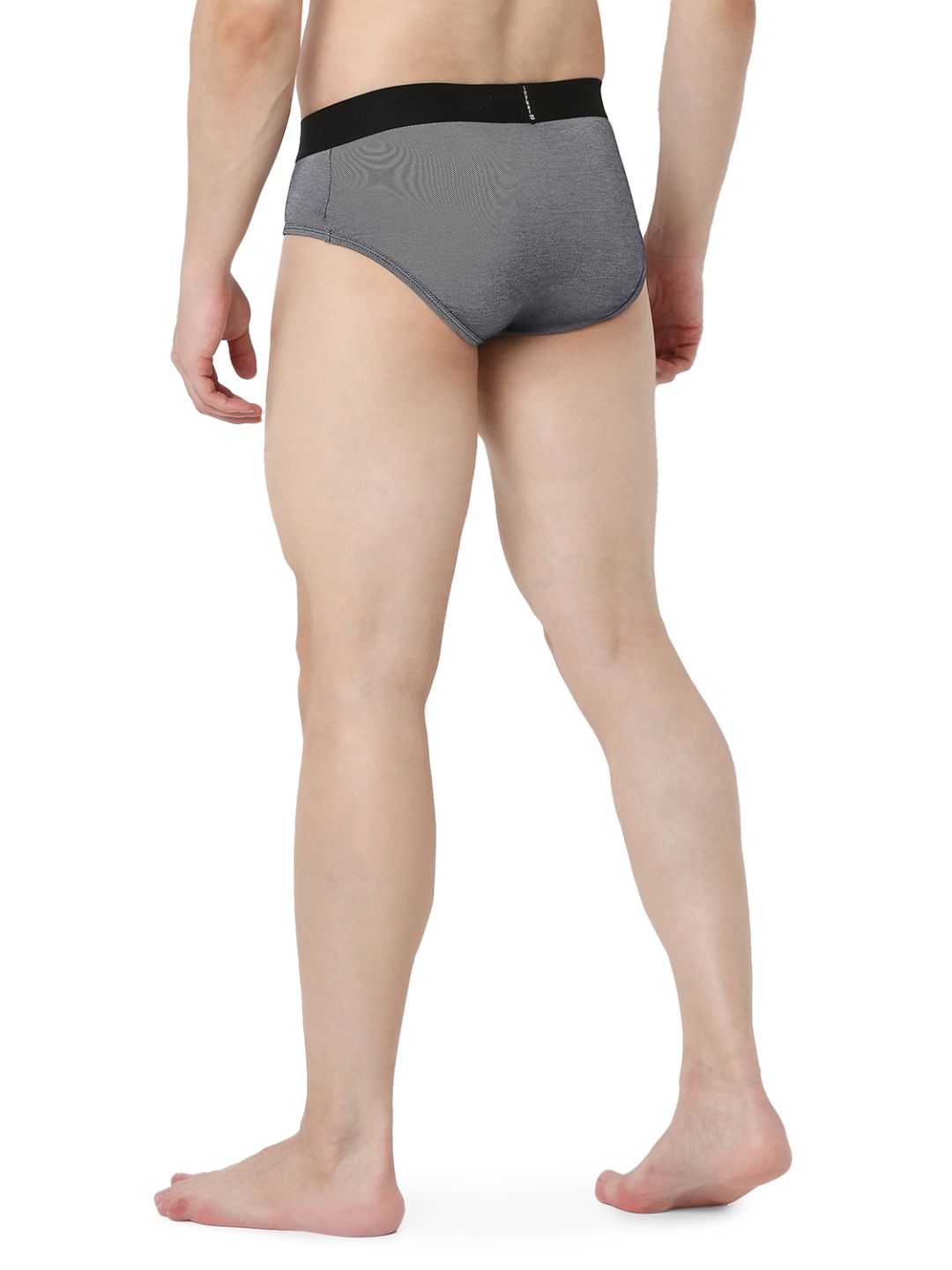 Underjeans Dark Blue Regular Fit Brief