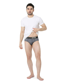 Underjeans Dark Blue Regular Fit Brief