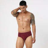Underjeans Maroon Spandex Brief
