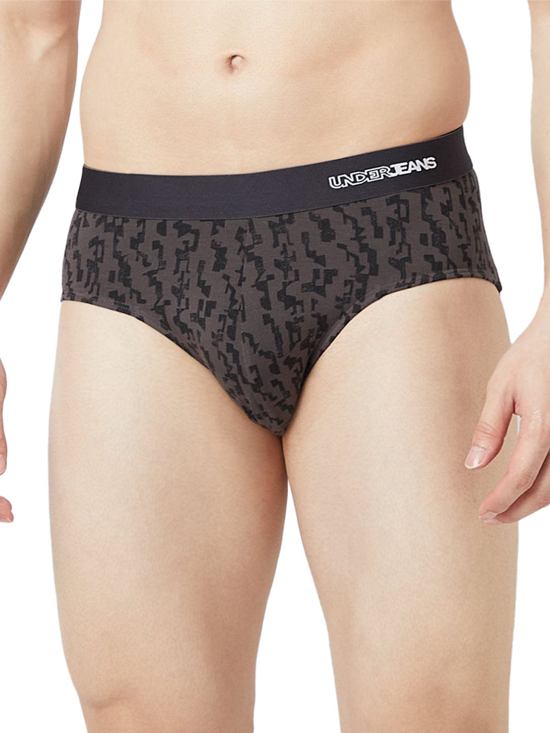 Underjeans Mid-Rise Print Ultrasoft Brief