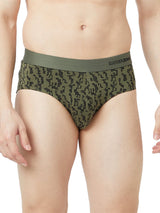 Underjeans Mid-Rise Print Ultrasoft Brief