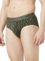 Underjeans Mid-Rise Print Ultrasoft Brief