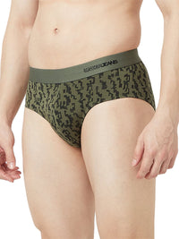 Underjeans Mid-Rise Print Ultrasoft Brief