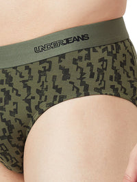 Underjeans Mid-Rise Print Ultrasoft Brief