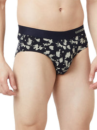 Underjeans Mid-Rise Print Ultrasoft Brief