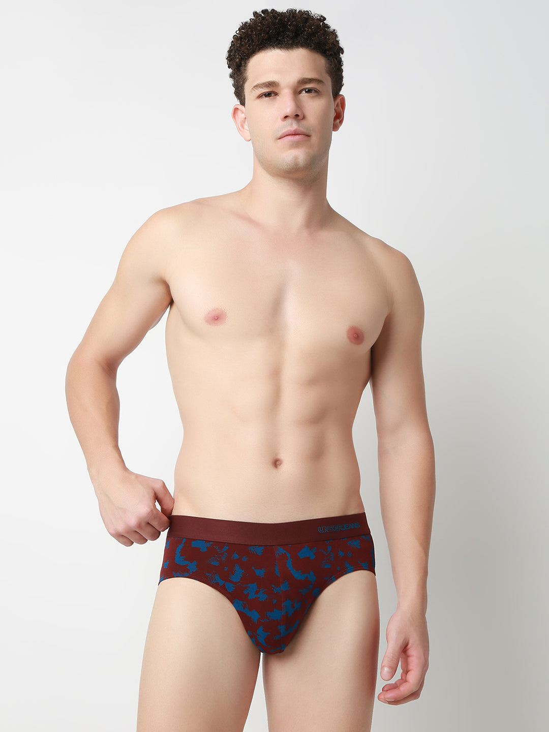 Underjeans Mid-Rise Print Ultrasoft Brief