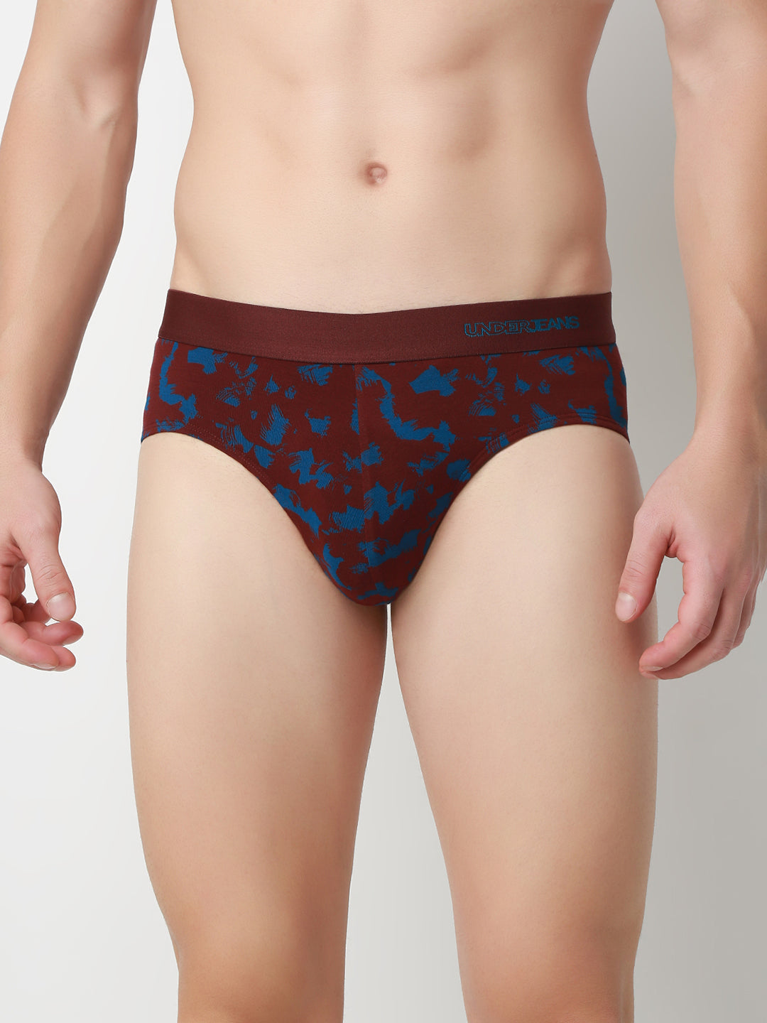 Underjeans Mid-Rise Print Ultrasoft Brief