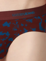 Underjeans Mid-Rise Print Ultrasoft Brief