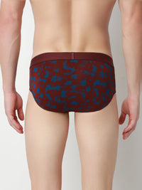 Underjeans Mid-Rise Print Ultrasoft Brief