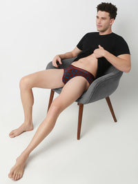 Underjeans Mid-Rise Print Ultrasoft Brief