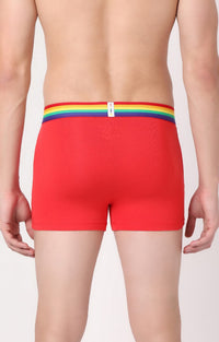 Underjeans Pack Of 2 Multicolor Cotton Blend Trunk