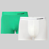 Underjeans Pack Of 2 Modal Blend Solid Mid-Rise Trunks