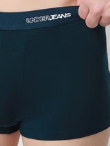 Underjeans Solid Teal Green Trunk