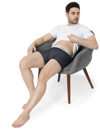 Underjeans Dark Blue Regular Fit Trunk