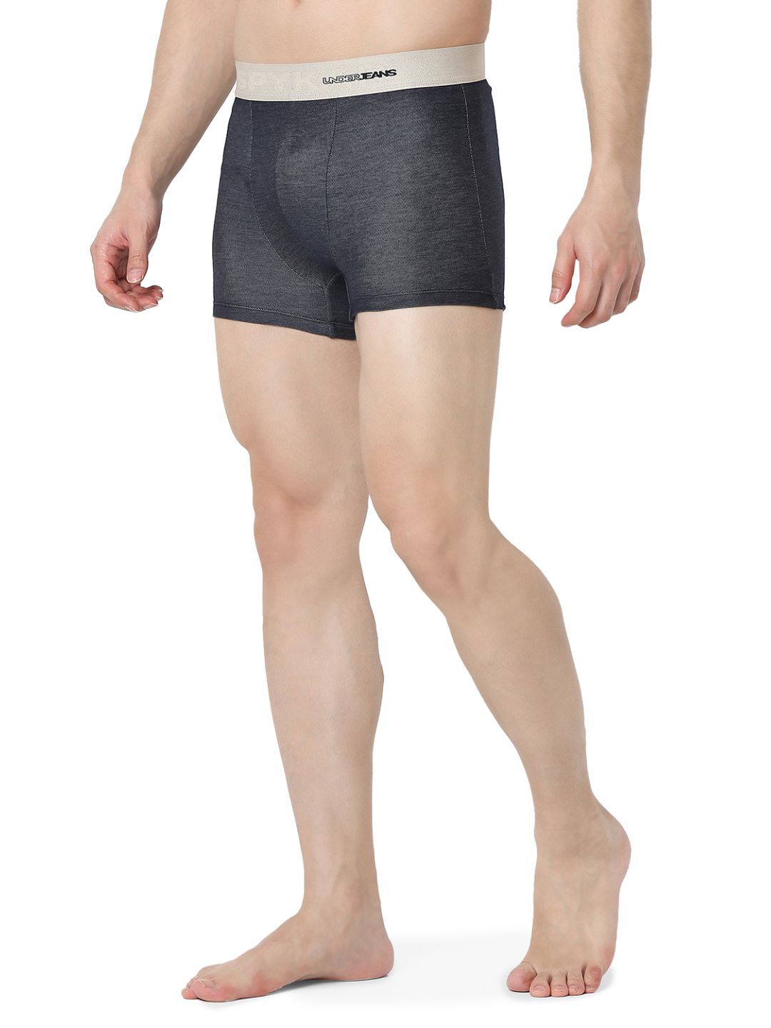 Underjeans Dark Blue Regular Fit Trunk