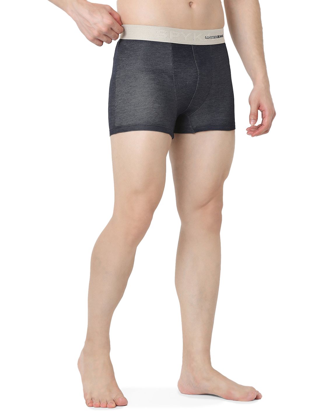 Underjeans by Spykar Dark Blue Trunk