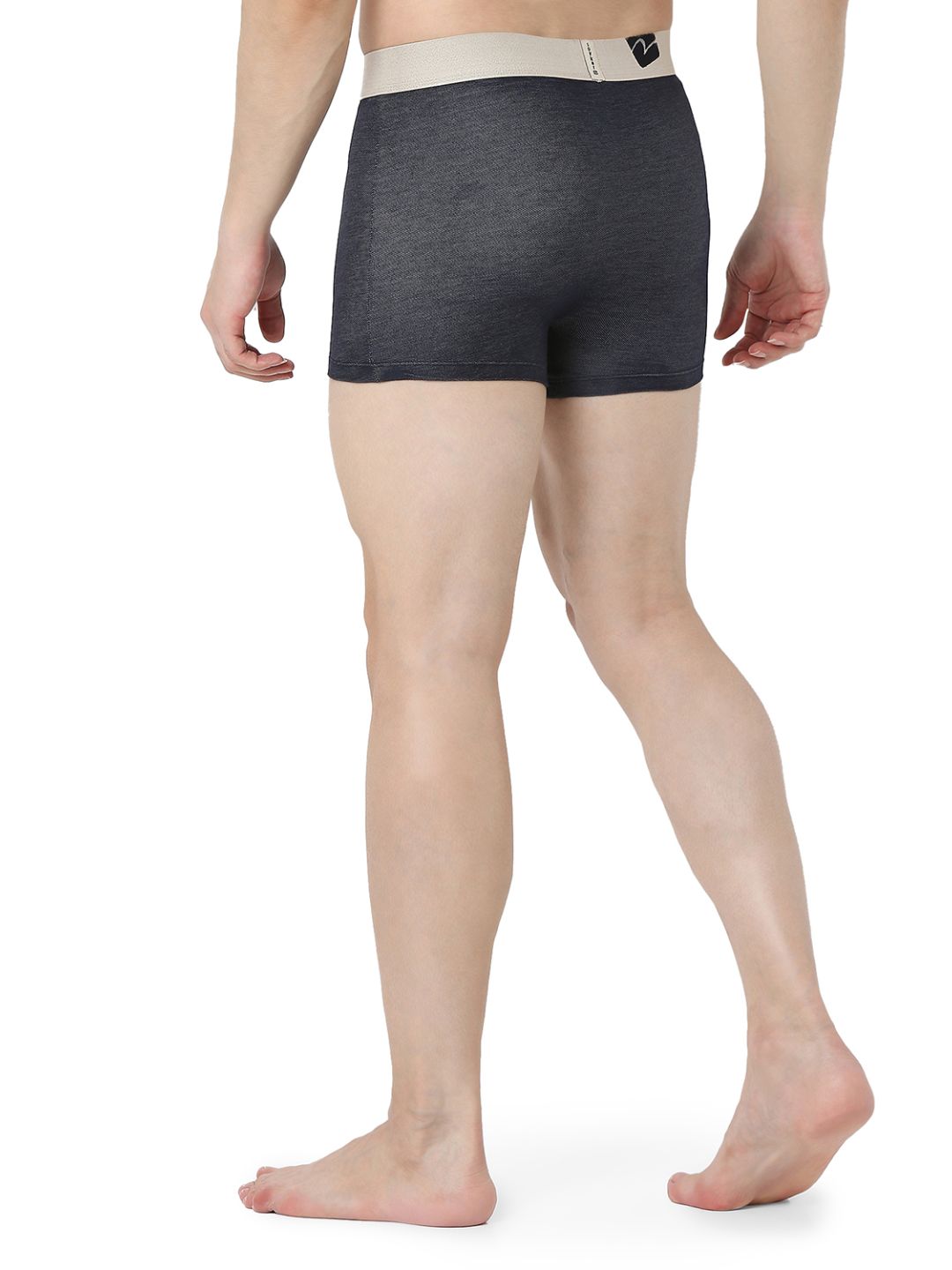 Underjeans Dark Blue Regular Fit Trunk