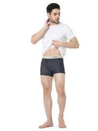 Underjeans Dark Blue Regular Fit Trunk