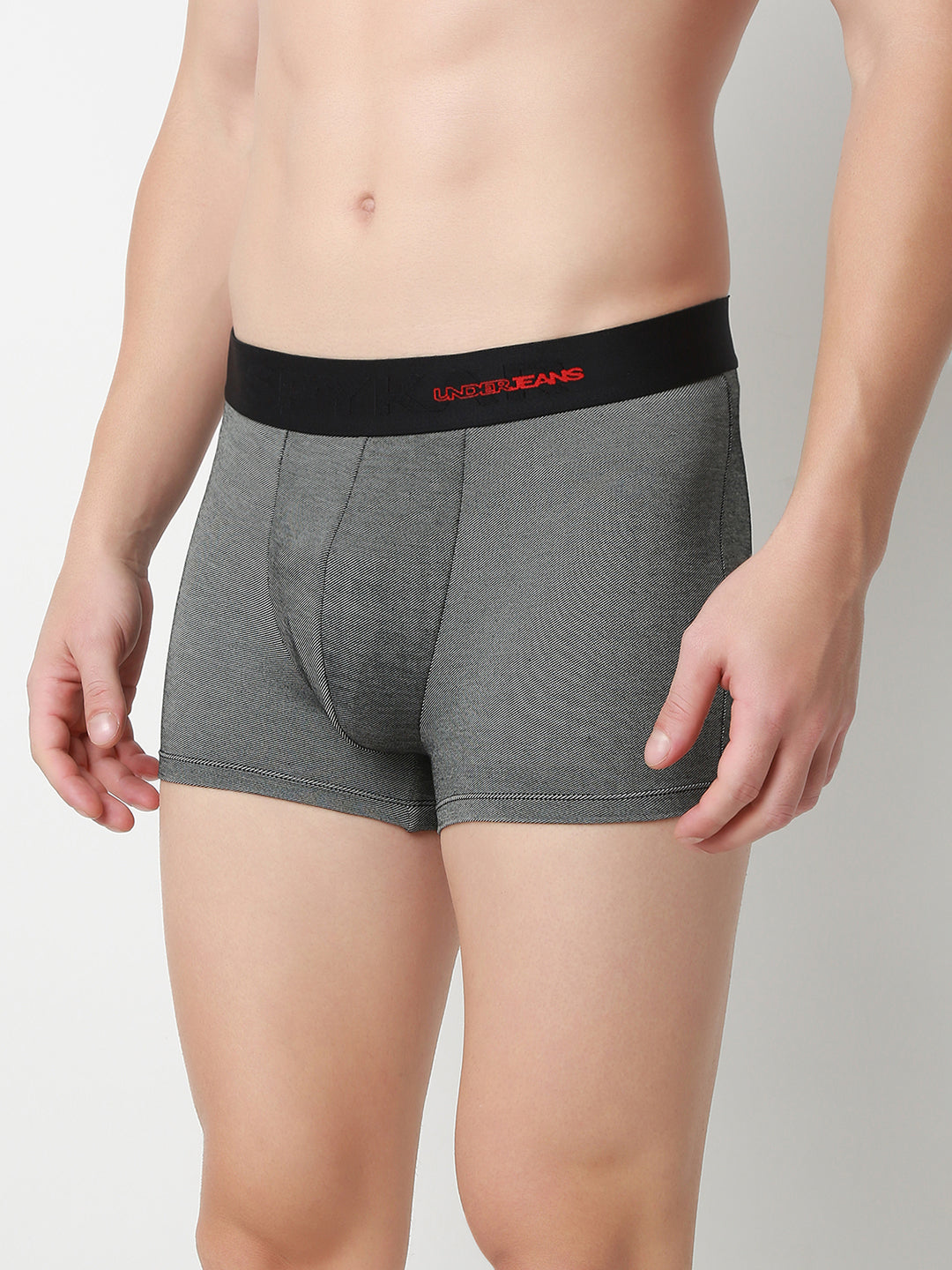 Underjeans Solid  Black Trunk