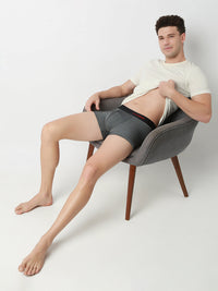 Underjeans Solid  Black Trunk