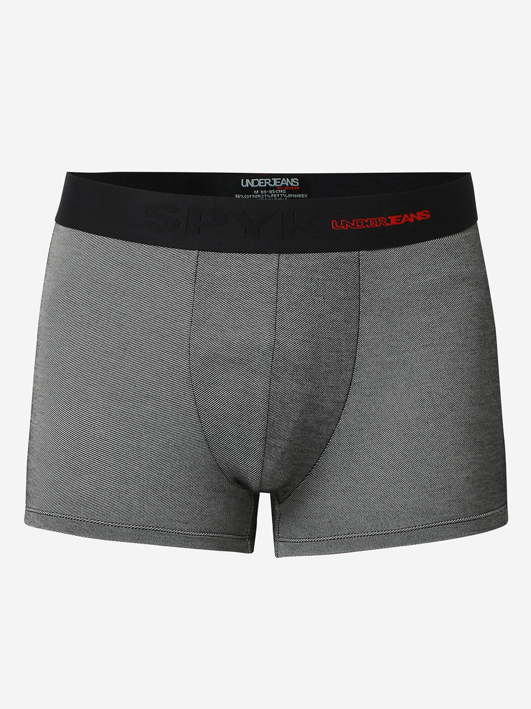 Underjeans Solid  Black Trunk