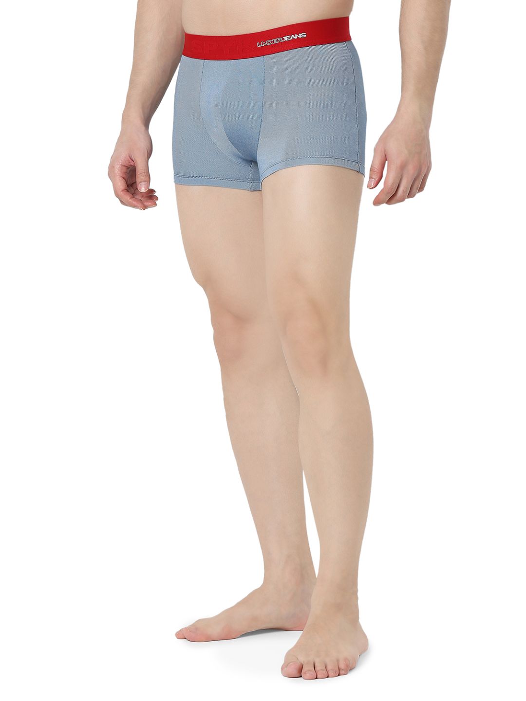 Underjeans Denim Blue Regular Fit Trunk