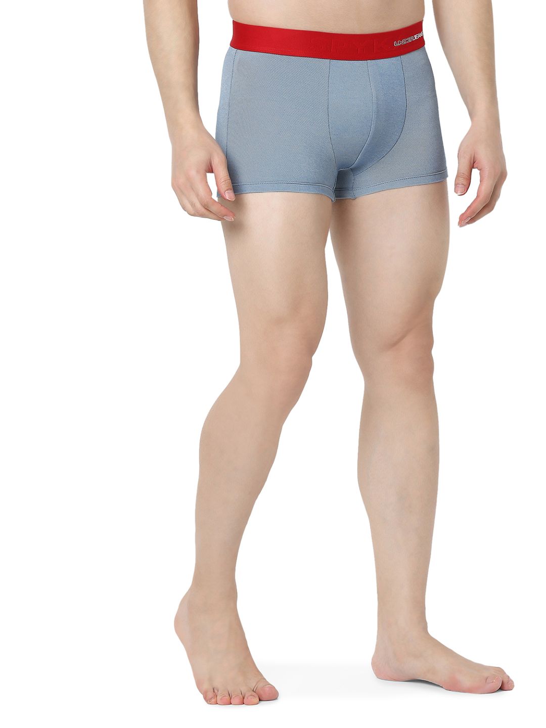 Underjeans Denim Blue Regular Fit Trunk