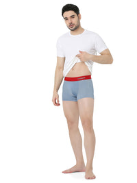 Underjeans Denim Blue Regular Fit Trunk
