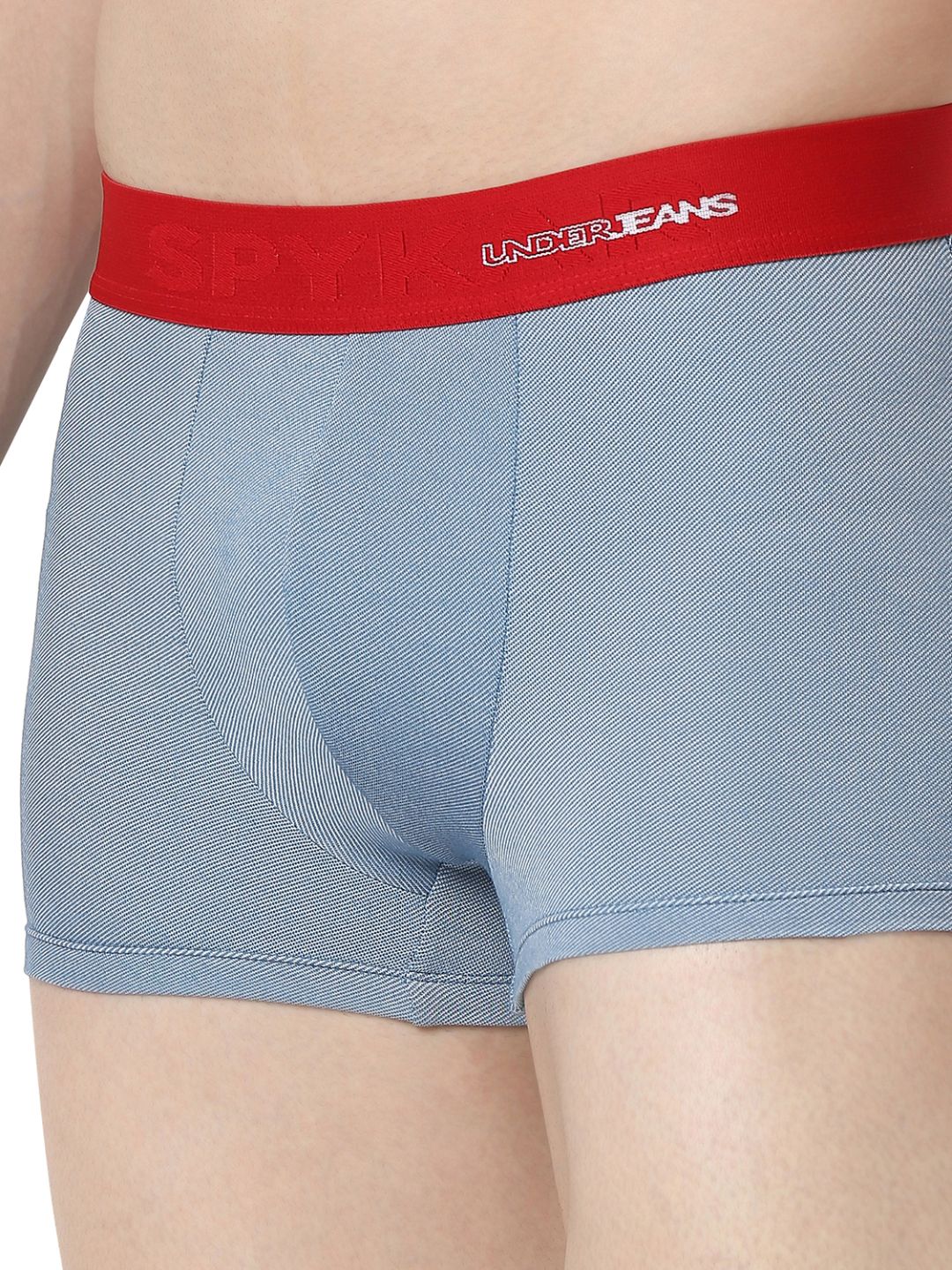Underjeans Denim Blue Regular Fit Trunk