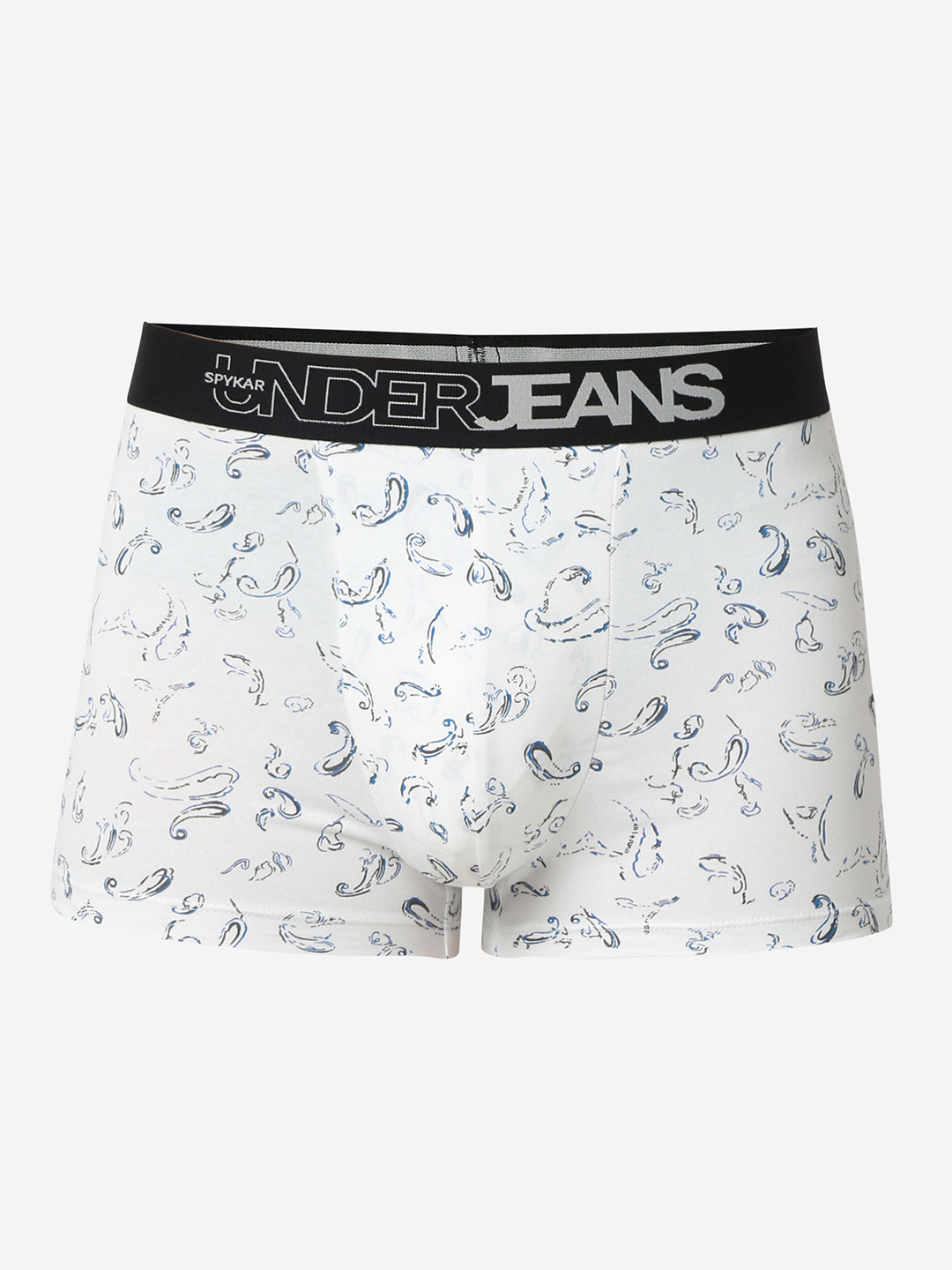 Underjeans Print White Trunk