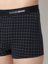 Underjeans Print Navy Check Trunk