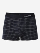 Underjeans Print Navy Check Trunk