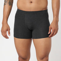 Underjeans Dark Grey Spandex Trunk