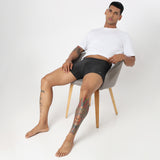 Underjeans Dark Grey Spandex Trunk