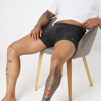 Underjeans Dark Grey Spandex Trunk