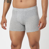 Underjeans Grey Spandex Trunk