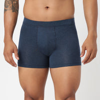 Underjeans Navy Spandex Trunk