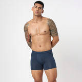 Underjeans Navy Spandex Trunk