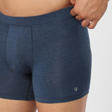 Underjeans Navy Spandex Trunk