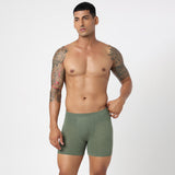 Underjeans Olive Spandex Trunk